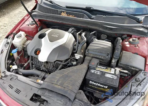 2013 Kia Optima Sx из США, поврежденный, VIN 5XXGR4A63DG109605